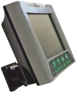 Monitor CAS 4500, with sensors for seeds, fertilizer and seed level in the hopper