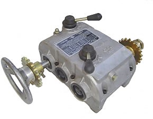 16-speed seeder gearbox